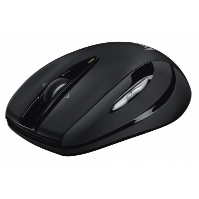 Logitech M545 ratón RF inalámbrico Óptico 1000 DPI Negro