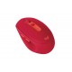 Logitech M590 ratón RF inalámbrica + Bluetooth Óptico 1000 DPI mano derecha Rojo