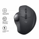 Logitech MX Ergo ratón RF inalámbrica + Bluetooth Trackball 440 DPI mano derecha Negro