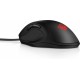 HP 600 ratón USB Óptico 12000 DPI mano derecha Negro, Rojo