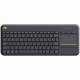 Logitech K400 Plus RF inalámbrico QWERTY Español Negro