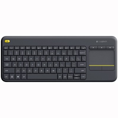 Logitech K400 Plus RF inalámbrico QWERTY Español Negro