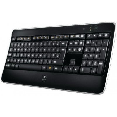 Logitech K800 RF inalámbrico QWERTY Español Negro