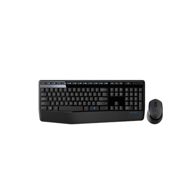 Logitech MK345 Combo RF inalámbrico QWERTZ Negro