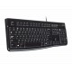 Logitech K120 USB QWERTY Español Negro