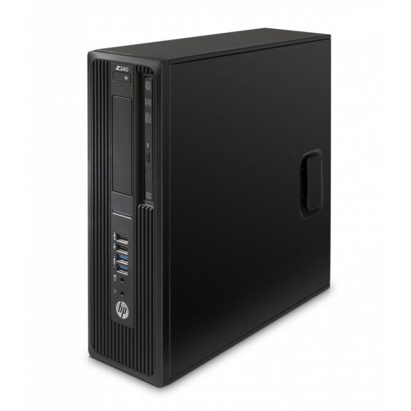 PC HP WorkStation Z240 SFF – Intel G4400, RAM 8Go, DD 500Go, Win10, WiFi