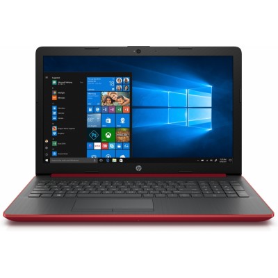 HP 15-da0076ns Rojo, Plata Portátil 39,6 cm (15.6") 1366 x 768 Pixeles 1,80 GHz 8ª generación de procesadores Intel® Core