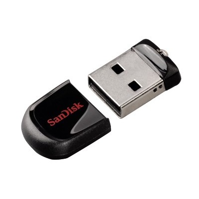 Sandisk CRUZER FIT unidad flash USB 64 GB 2.0 Conector USB Tipo A Negro
