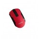 Ratón inalámbrico Approx Wireless Optical Mouse Red