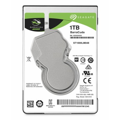 HDD Seagate Barracuda 2.5" 1000 GB Serial ATA III