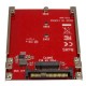 Tarjeta Adaptador PCI Express M.2 a U.2 SFF8639 para SSD NVMe M.2 -StarTech.com - Conversor para SSD M.2 - Tarjeta Anfitrión