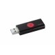 unidad flash USB 128 GB Kingston Technology DataTraveler 106 USB tipo A 3.0 (3.1 Gen 1) Negro, Rojo