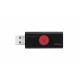 unidad flash USB 128 GB Kingston Technology DataTraveler 106 USB tipo A 3.0 (3.1 Gen 1) Negro, Rojo