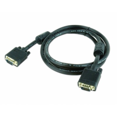 cable VGA 1,8 m Gembird 1.8m HD15 M/M VGA (D-Sub) Negro