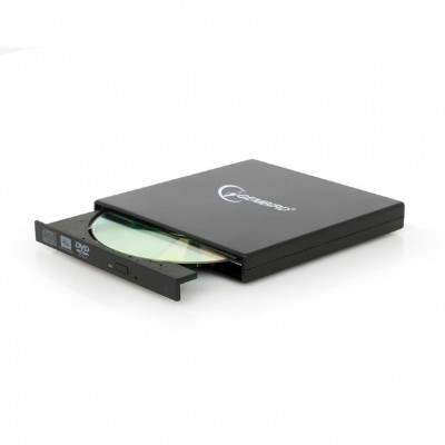 Unidad de disco óptico Negro DVD±RW Gembird DVD-USB-02