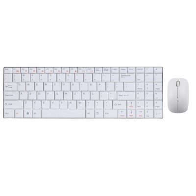 Phoenix Technologies PHKEYULTRASLIMWSP teclado Bluetooth Español Blanco