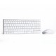 Phoenix Technologies PHKEYULTRASLIMWSP teclado Bluetooth Español Blanco