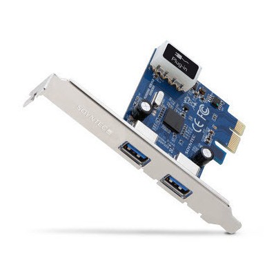 Soyntec PCI-Express USB3.0 tarjeta y adaptador de interfaz Interno