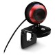 HP 2100 cámara web 1,3 MP 640 x 480 Pixeles USB 2.0 Negro, Rojo
