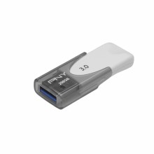 PNY ATTACHE 4 unidad flash USB 256 GB USB tipo A 3.0 (3.1 Gen 1) Gris, Blanco