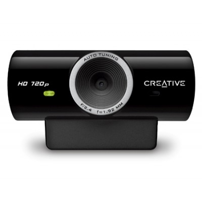 Creative Labs Live! Cam Sync HD 3MP 1280 x 720Pixeles USB 2.0 Negro cámara web
