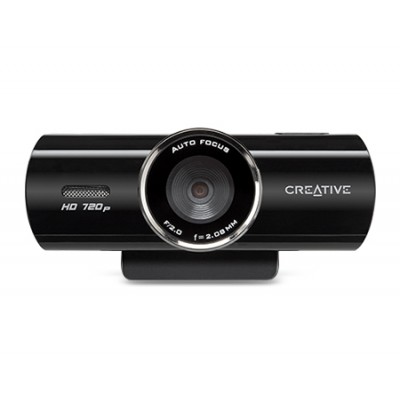 Creative Labs Live! Cam Connect HD 8MP 1280 x 720Pixeles USB 2.0 Negro cámara web