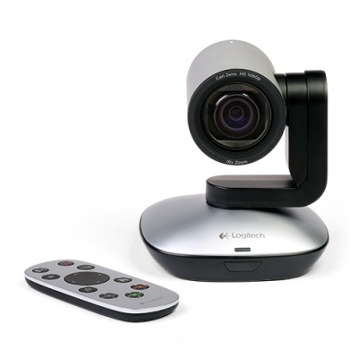 Logitech PTZ Pro Camera 1920 x 1080Pixeles USB Negro, Gris cámara web