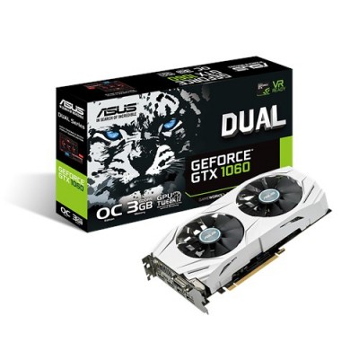 ASUS DUAL-GTX1060-O3G GeForce GTX 1060 3GB GDDR5