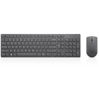 Lenovo 4X30T25797 teclado RF inalámbrico QWERTY Español Gris