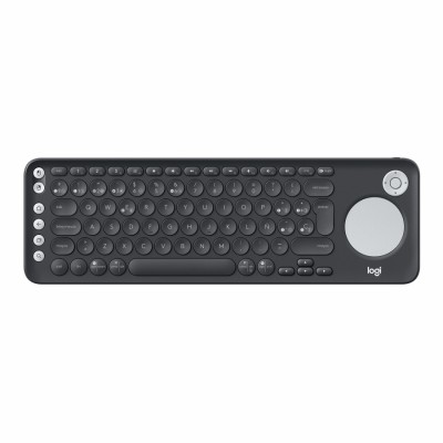 Logitech K600 TV teclado Bluetooth QWERTY Español Negro, Plata