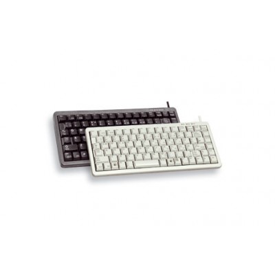 CHERRY Compact keyboard, Combo (USB + PS/2), ES teclado USB + PS/2 QWERTY Negro