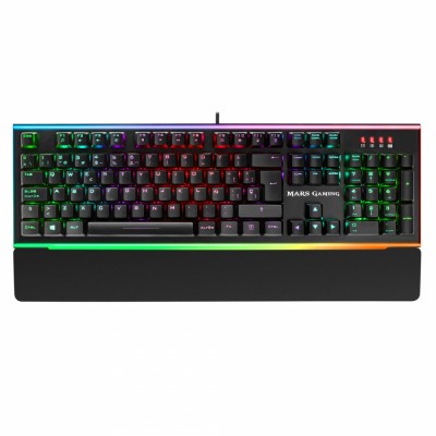 Mars Gaming MK6 teclado USB QWERTY Español Negro