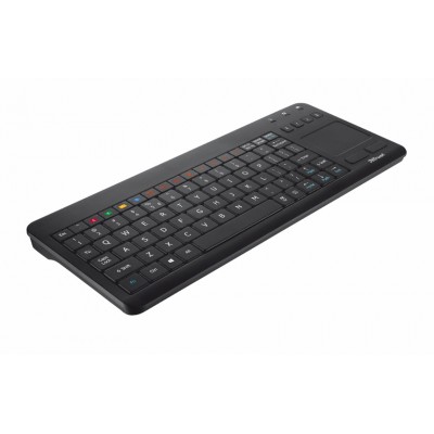 Trust 20062 teclado RF inalámbrico QWERTY Español Negro