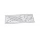 CHERRY STRAIT 3.0 teclado USB QWERTY Español Plata, Blanco