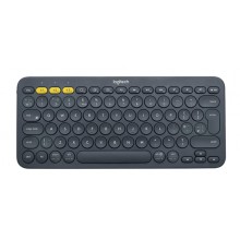Logitech K380 teclado Bluetooth QWERTY Español Gris