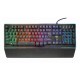 Trust GXT 860 THURA teclado USB Español Negro