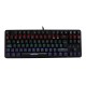 KeepOut F105 teclado USB QWERTY Inglés, Español Negro