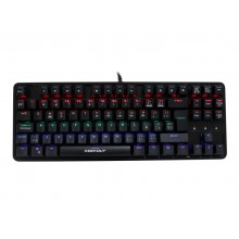 KeepOut F105 teclado USB QWERTY Inglés, Español Negro