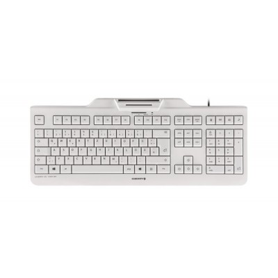 CHERRY KC 1000 SC teclado USB QWERTY Español Gris