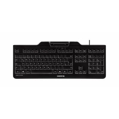 CHERRY KC 1000 SC teclado USB QWERTY Español Negro