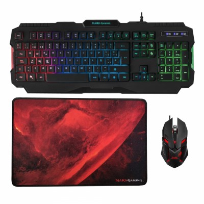 Mars Gaming MCP118 teclado USB QWERTY Español Negro