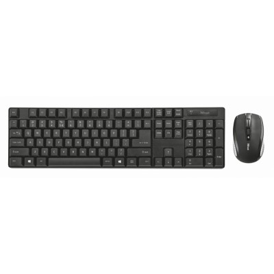 Trust XIMO teclado RF inalámbrico QWERTY Español Negro