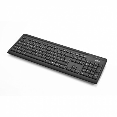 Fujitsu KB410 teclado USB QWERTY Negro