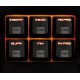 Krom Kratos teclado USB Negro