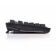 Krom Kratos teclado USB Negro