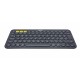 Logitech K380 teclado Bluetooth QWERTY Español Gris