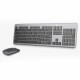 NGS Matrix Kit teclado RF inalámbrico QWERTY Español Gris