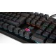 BG Raven teclado USB QWERTY Español Negro