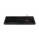 BG Raven teclado USB QWERTY Español Negro