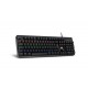 BG Raven teclado USB QWERTY Español Negro